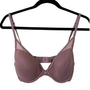 ThirdLove Purple 24/7 Classic Contour Uplift Plunge Wired Push Up Bra - 32D